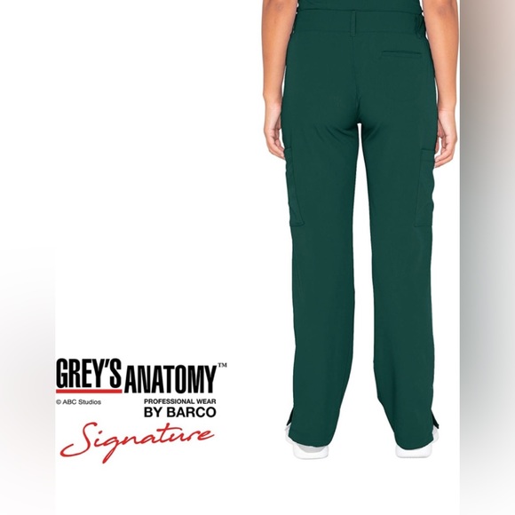 🩺 Grey's Anatomy Signature 2218 Women's Midrise Straight Leg Cargo Pant🩺 NWT - Picture 3 of 16